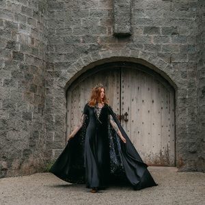 Black Medieval Dress